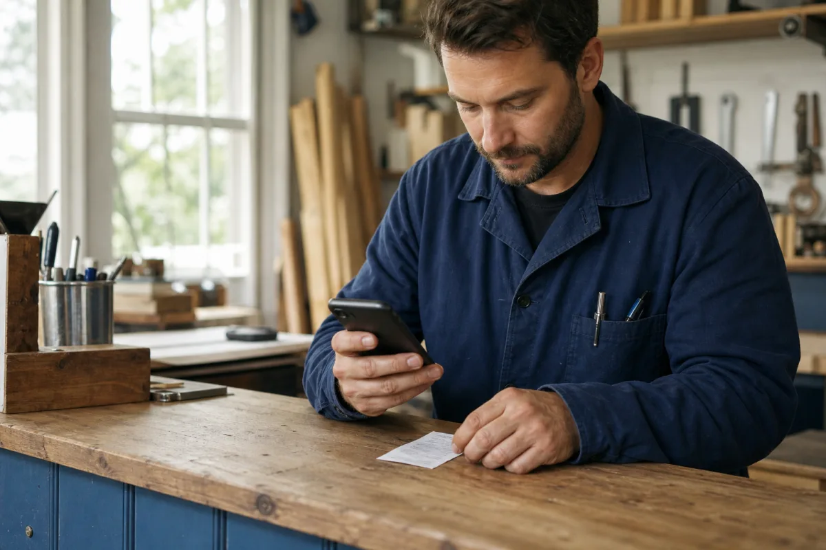 Handwerker: Zahlung direkt am Smartphone dokumentieren